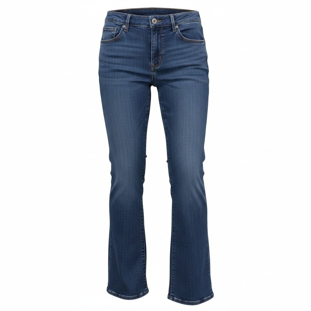 Classic Bootcut Jeans Levi 10 Womens Blue Excellent Mid‎ Rise Stretch Denim